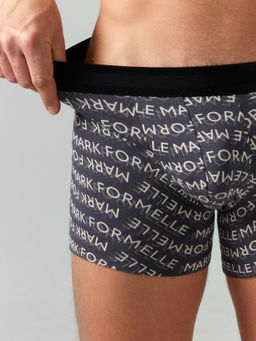 Цена за 2 штуки! ТРУСЫ МУЖСКИЕ текст на графите2 411221 - Mark formelle фото 4