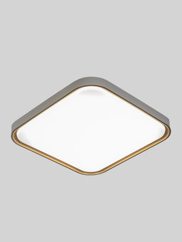 Светильник потолочный LED FZ1259, 5000К, 27 Вт, 35×35×6 см, без ПДУ, золотисто-белый