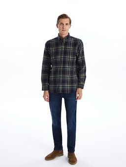 Regular Fit Uzun Kollu Ekose Erkek Oduncu G?mlek