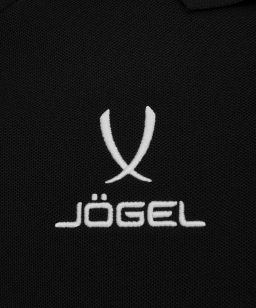 Поло JOGEL CAMP 2 CVC Polo CZ, черный  фото 4