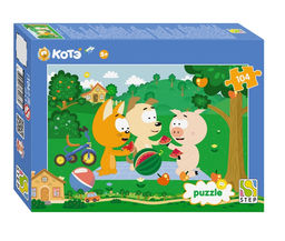 Пазлы 104 "Котэ" (Биг Папа)