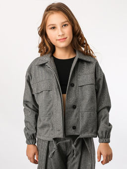 Бомбер для девочки Соль&Перец