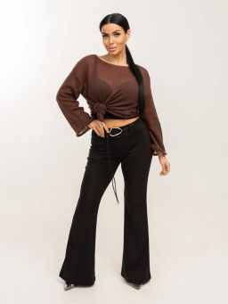 Брюки женские, цвет черный