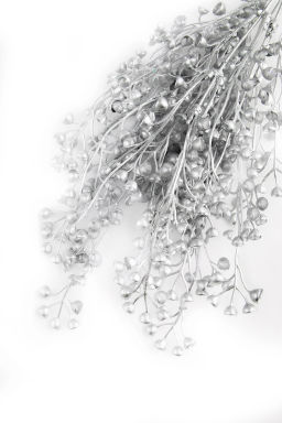 Кустик декоративный 38 см (SF-7339) серебро №3 - Больше подарков фото 2