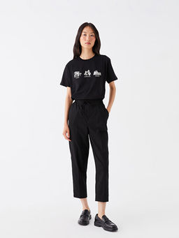 Beli Lastikli Kad?n Pantolon