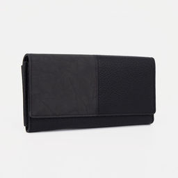 Кошелёк на магнитах, цвет чёрный