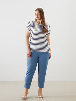 Beli Lastikli Carrot Fit Kad?n Jean Pantolon
