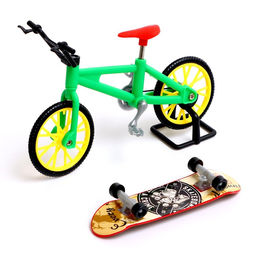 Набор пальчиковый скейтборд и велосипед, МИКС - Woow toys фото 3