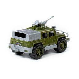 Автомобиль-джип военный Разведчик с 1-м пулемётом - Полесье фото 4