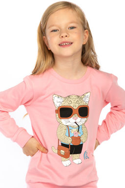 Свитшот для девочки из футера двухнитки Baby Style  фото 5