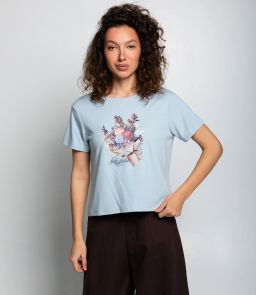 Футболка #КТ511 (5), голубой