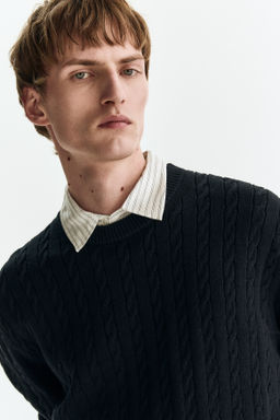 Jersey en punto trenzado Regular Fit - H&m фото 6