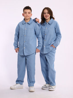 Комплект "Деним" голубой