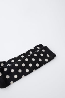 LONG THERMAL POLKA DOT SOCKS - Zara фото 3