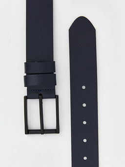 Deri G?r?n?ml? Erkek Kemer