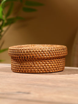 Корзинка плетёная «Дори», 13×13×8 см