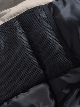 Парка зимняя подростковая для мальчика с капюшоном бежевого цвета 9539B - Mtforce фото 20