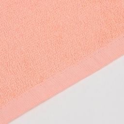 Полотенце махровое Экономь и Я 30*60 см, цв. персиковый, 100% хлопок, 350 гр/м2  фото 4
