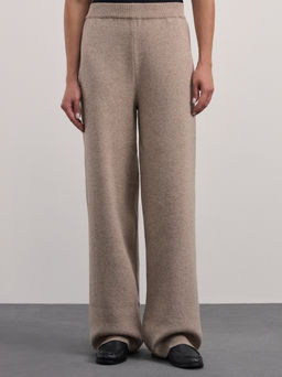 Прямые вязаные брюки из вискозы / Zarina  фото 2