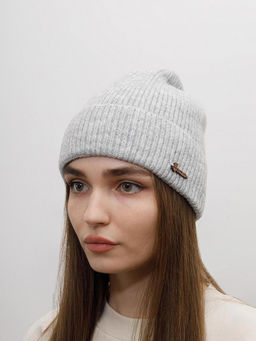 Шапка HERMAN арт. LOUISE 128 (серый)