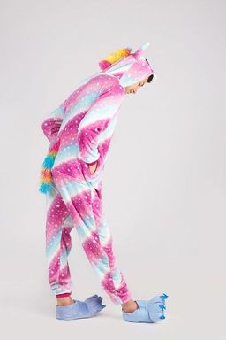 Пижама кигуруми Волшебный фиолетовый Единорог