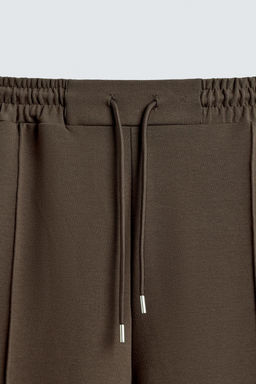LABEL INTERLOCK TROUSERS - Zara фото 10