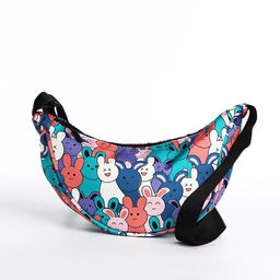 Сумка молодёжная на молнии, цвет разноцветный/зелёный - Simaland фото 3