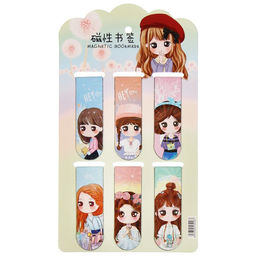 Набор закладок магнитных для книг 6 штук Аниме МИКС CALLIGRATA  фото 2