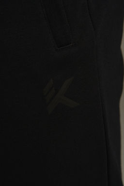 Брюки трикотажные утепленные Черный