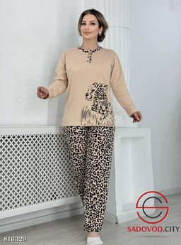 Пижама с начёсом домашняя