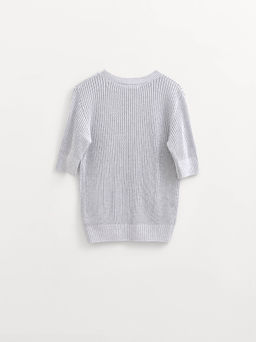 CONTE LDK2454 Джемпер женский light gray melange - Conte elegant фото 7