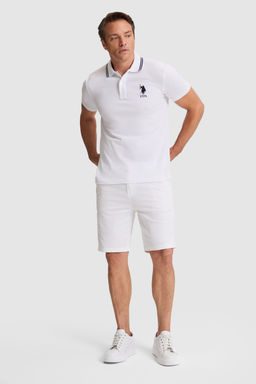Erkek Beyaz Dokuma _ort - U.s. polo assn фото 3
