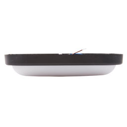 ULW-Q229 24W/4000K IP65 BLACK Светильник светодиодный влагозащищенный. Квадрат. Белый свет (4000K). 190?190?37мм. Корпус черный. ТМ Volpe