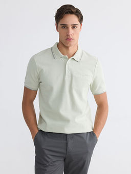 Polo Yaka Str?kt?rl? Erkek Ti??rt