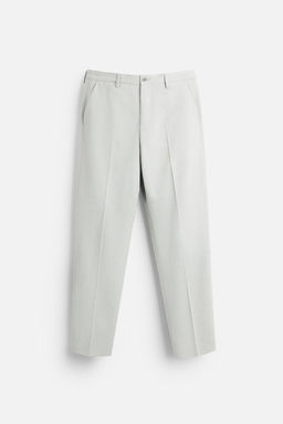 TEXTURED SUIT TROUSERS - Zara фото 5