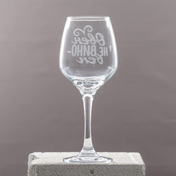 Бокал для вина с надписью «Овен», 350 мл
