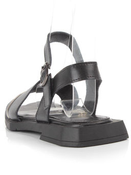 08-PEY183-3 BLACK Босоножки женские (натуральная кожа)