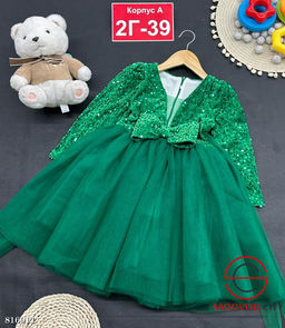 Платье для девочки новогоднее - Bruno фото 3