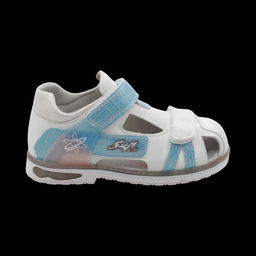 Сандалии В567-18 бело голубые