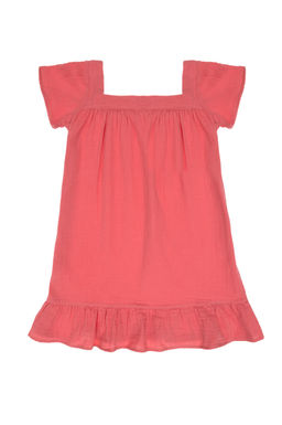 K_z _ocuk Pembe Dokuma Elbise Sepette S_rpriz _ndirim - U.s. polo assn фото 2