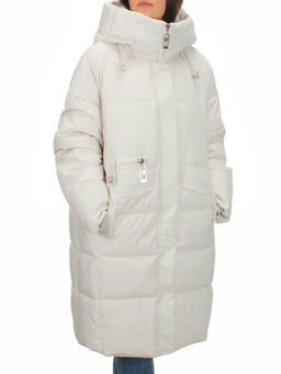 Y23-808 MILK Пальто зимнее женское (200 гр. тинсулейт)