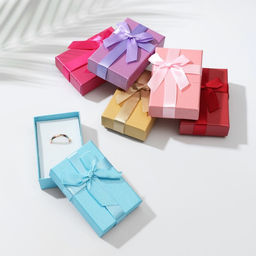 Цена за 6 шт. Коробочка подарочная под набор «Палетка», 5×8 см, МИКС