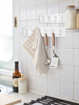 Крючки настенные самоклеящиеся, 6 крючков на общей гибкой прозрачной основе, набор 2 шт. - Simaland фото 3