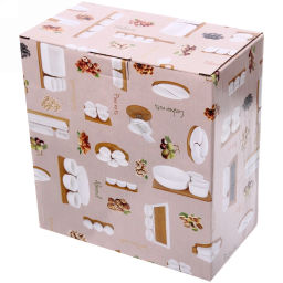 Набор для специй 4 предмета "White magic" (2емкости для масла 400мл и уксуса+2солонки) полоски