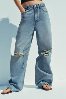 MID-RISE BAGGY TRF JEANS - Zara фото 2