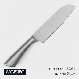 Нож Сантоку Magistro Ardone, лезвие 17,5 см фото 6