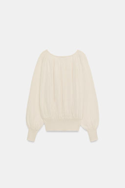 BLUSA PUNTO CUELLO BARCO / Arena - Zara фото 5