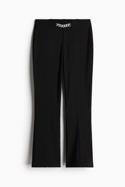Pantalon acampanado con detalle de cadena - H&m фото 7