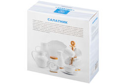 Салатник 21*21*8,5 см 1,6 л Айсберг волны - Elan gallery фото 17