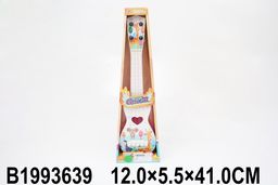 Гитара белая с рисунком (1993639) в коробке 41*12см